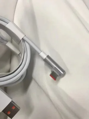 Отзыв о товаре Кабель для быстрой зарядки Xiaomi, 120 Вт, 6 А, USB Type-C, 90 градусов от пользователя Покупатель