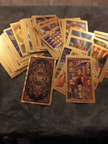 Russian Golden Tarot – 78 Card Fortune Telling Deck