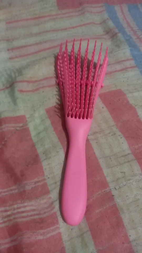 Escova Polvo Detangler para Cabelos Cacheados - Sortido - Desembarace com Facilidade e Realce a Beleza dos Seus Cachos photo review