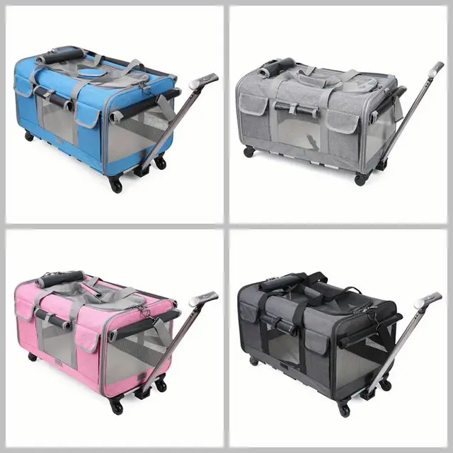 Extra Large Foldable Pet Trolley 6