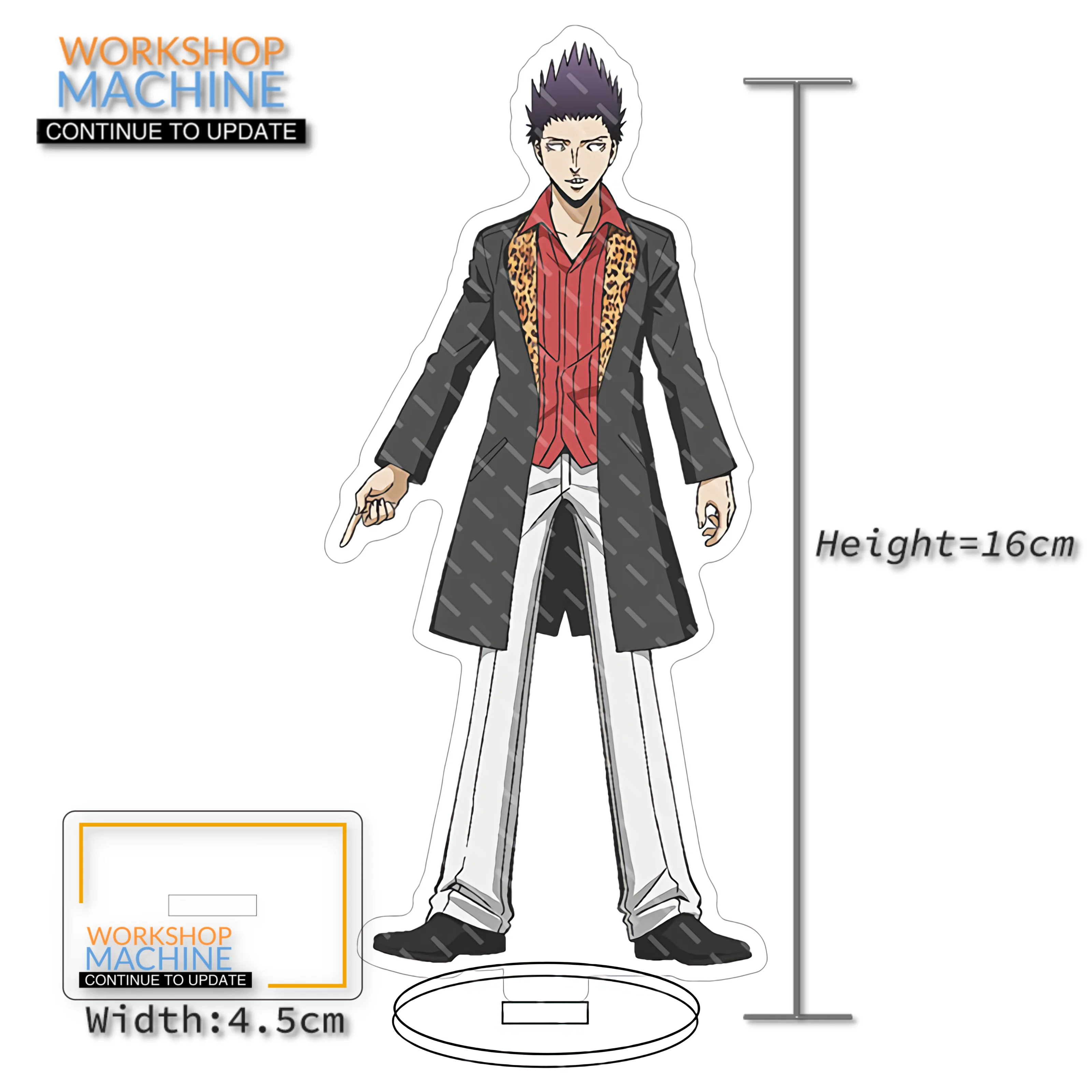 暗殺教室アニメキャラクターアクリルディスプレイスタンドモデルオフィスデスクトップサインギフト人形コレクション小道具フィギュア 16 センチメートル キーホルダー Aliexpress