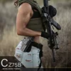 OWB Holster for CZ 75B 75 Campact, CZ P10C, CZ P09 Pistol Tactical Index Release Polymer Holster with Paddle,Right Hand,Gun Bags 6