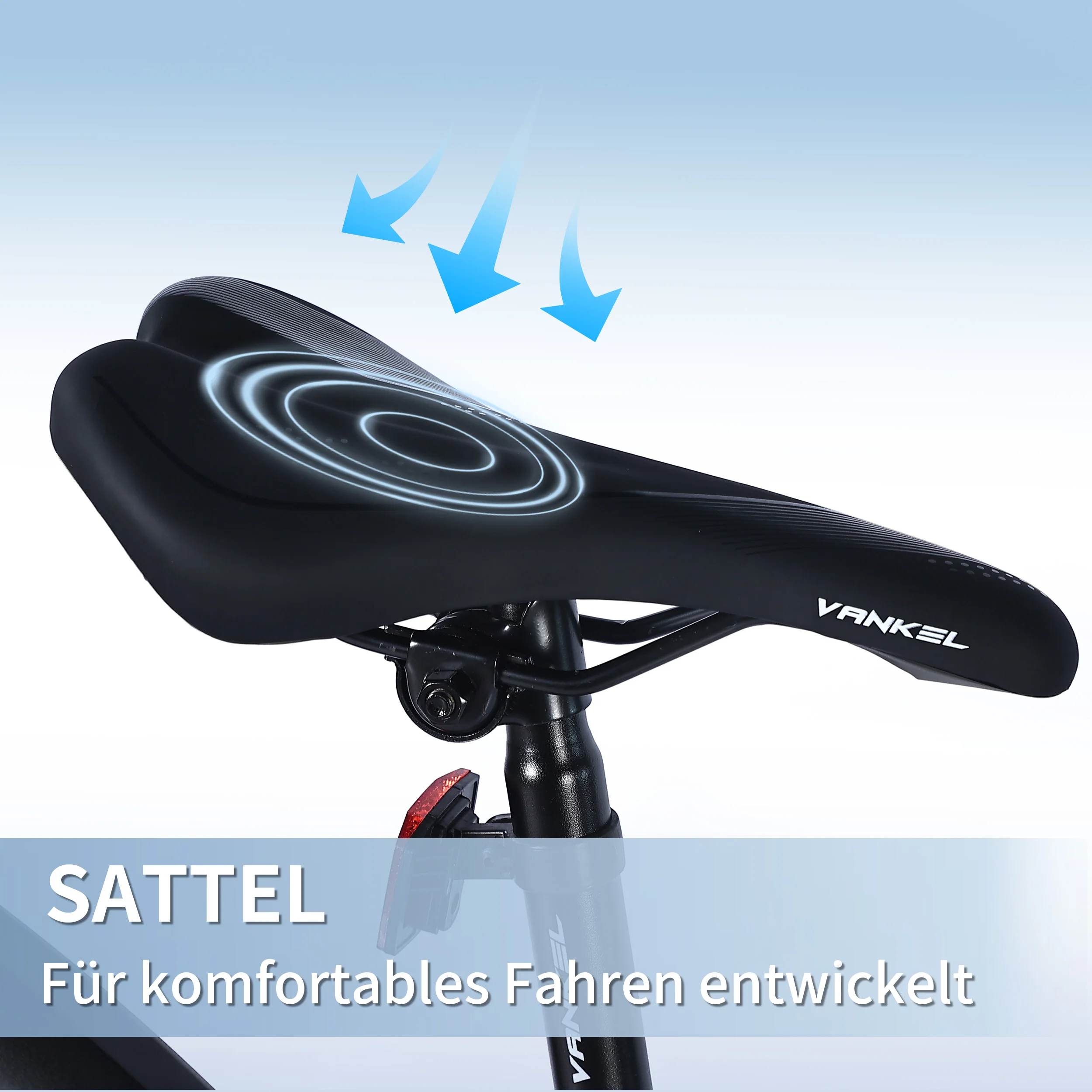 Vankel 29-Zoll-Mountainbike für Erwachsene, 21-Gang-Fahrrad & Schaltgetriebesystem, Scheibenbremse hinten, Fahrrad für Pendler, Damen & Herren, Fahrradgeschenk – Detail 5