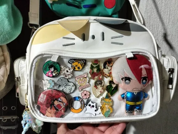 Vegan Leather Neko Bag - Harakuju Aesthetic photo review