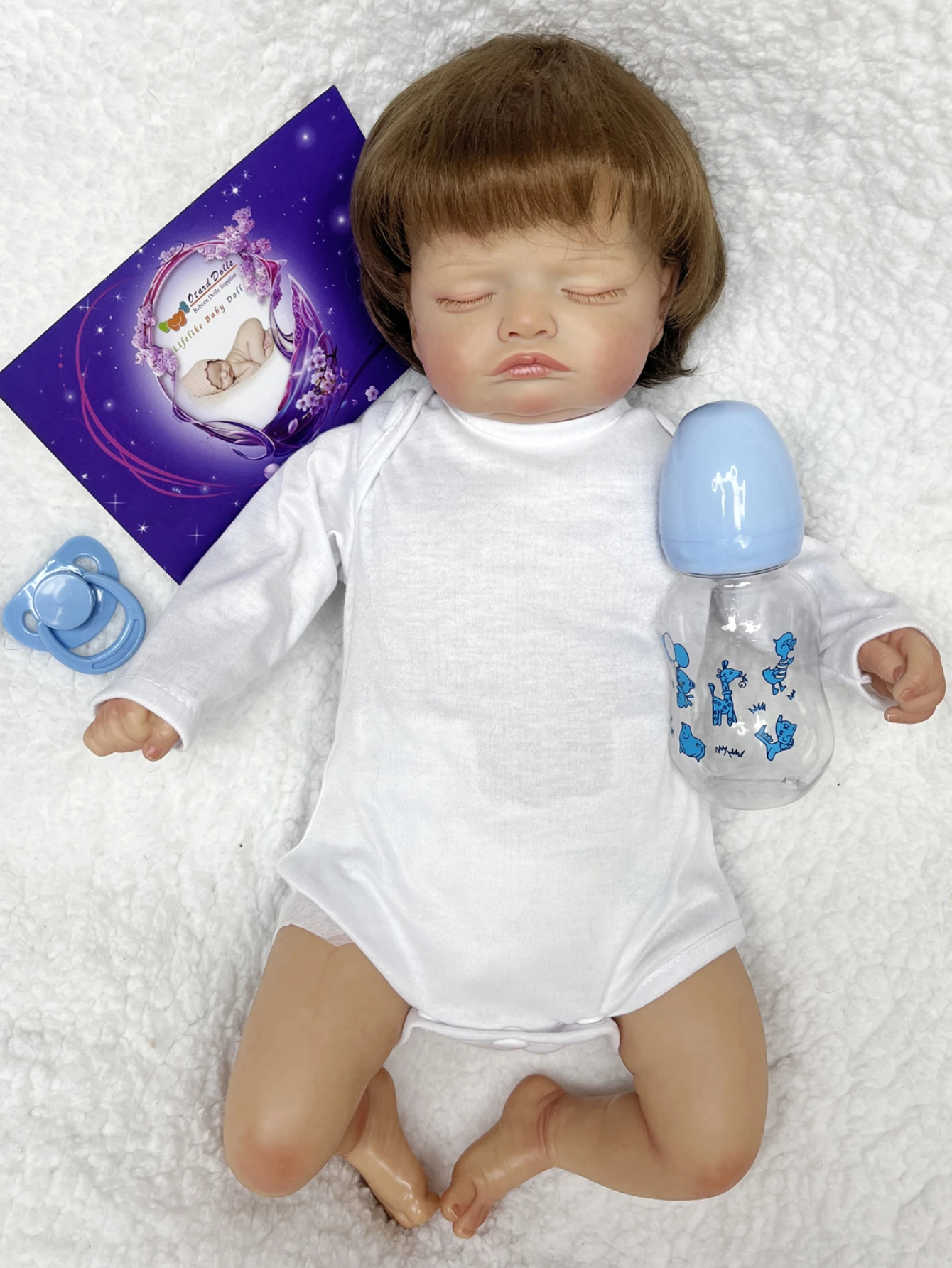 18 Inch Rosalie Newborn Baby Doll Painted By Artists David Lifelike Bebe  Reborn Doll For Children Birthday Gifts - AliExpress