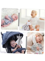 Couverture de couette en forme d'éléphant pour bébé, serviette douce pour apaiser, hochet pour bébé, jouets animaux, apaiser la raison, serviette de couchage, tour suspendu pour tout-petits 3