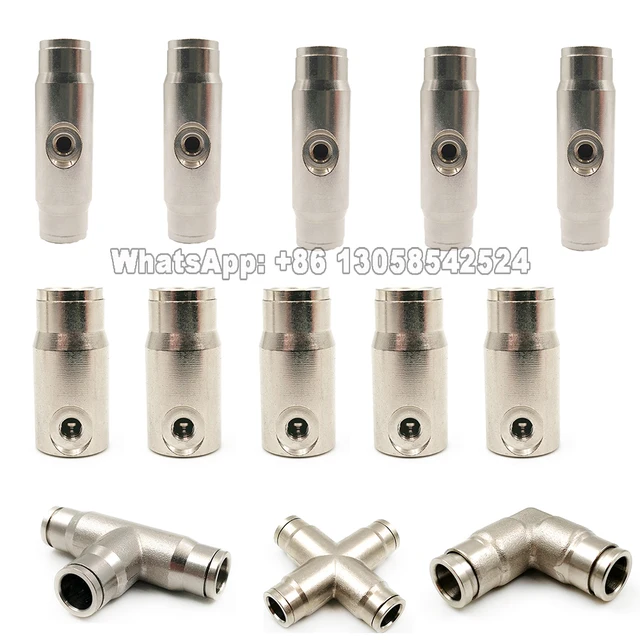 9,52 Mm Nagynyomású Sárgaréz 3/8 "Interfész Csúszás Zár Gyors Csatlakozó Póló - Image 2