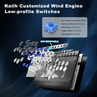 Haute42 C16 Magnetic Leverless Hitbox Controller Stickless Arcade Controller Keyboard For PC/ PS5/PS4 Hitbox Fighting Stick - Image 3