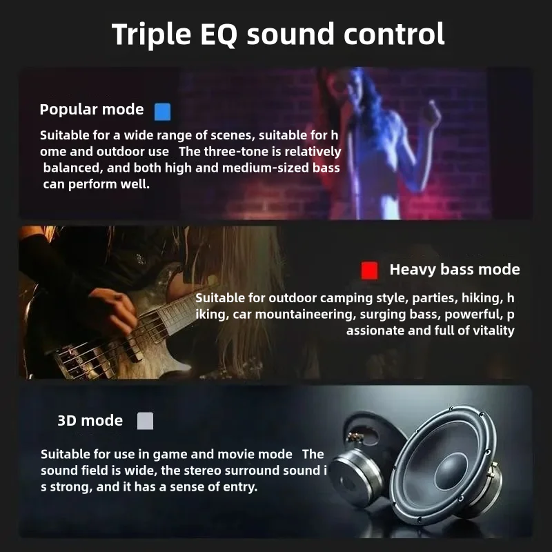 Portable Bluetooth Speaker Wireless 12H Battery Hands-free Call Ideal For Travel/Gift