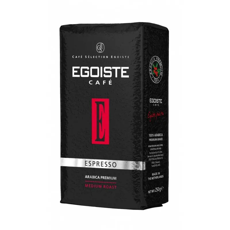 Кофе молотый Egoiste Espresso 250г
