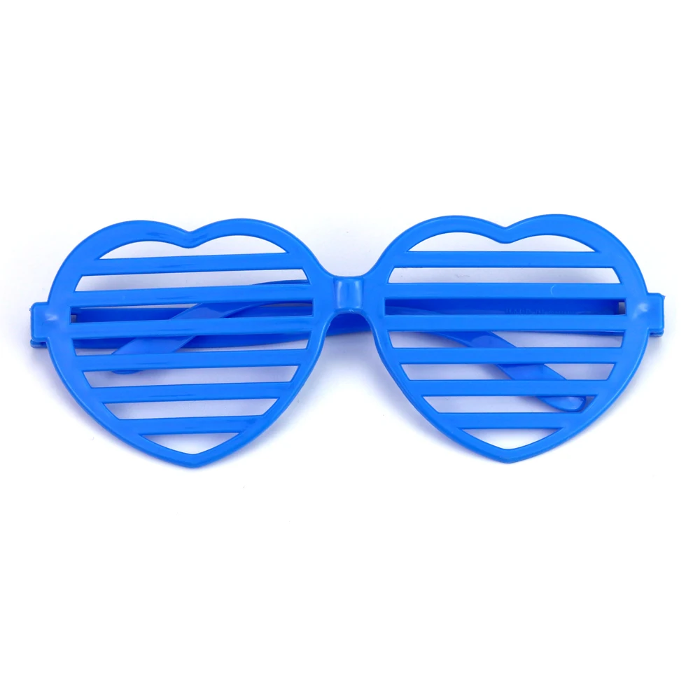 Occhiali Da Sole Con Lenti A Otturatore 6 Colori Fluo: Accessorio Feste Anni '80 Per Bambini E Adulti