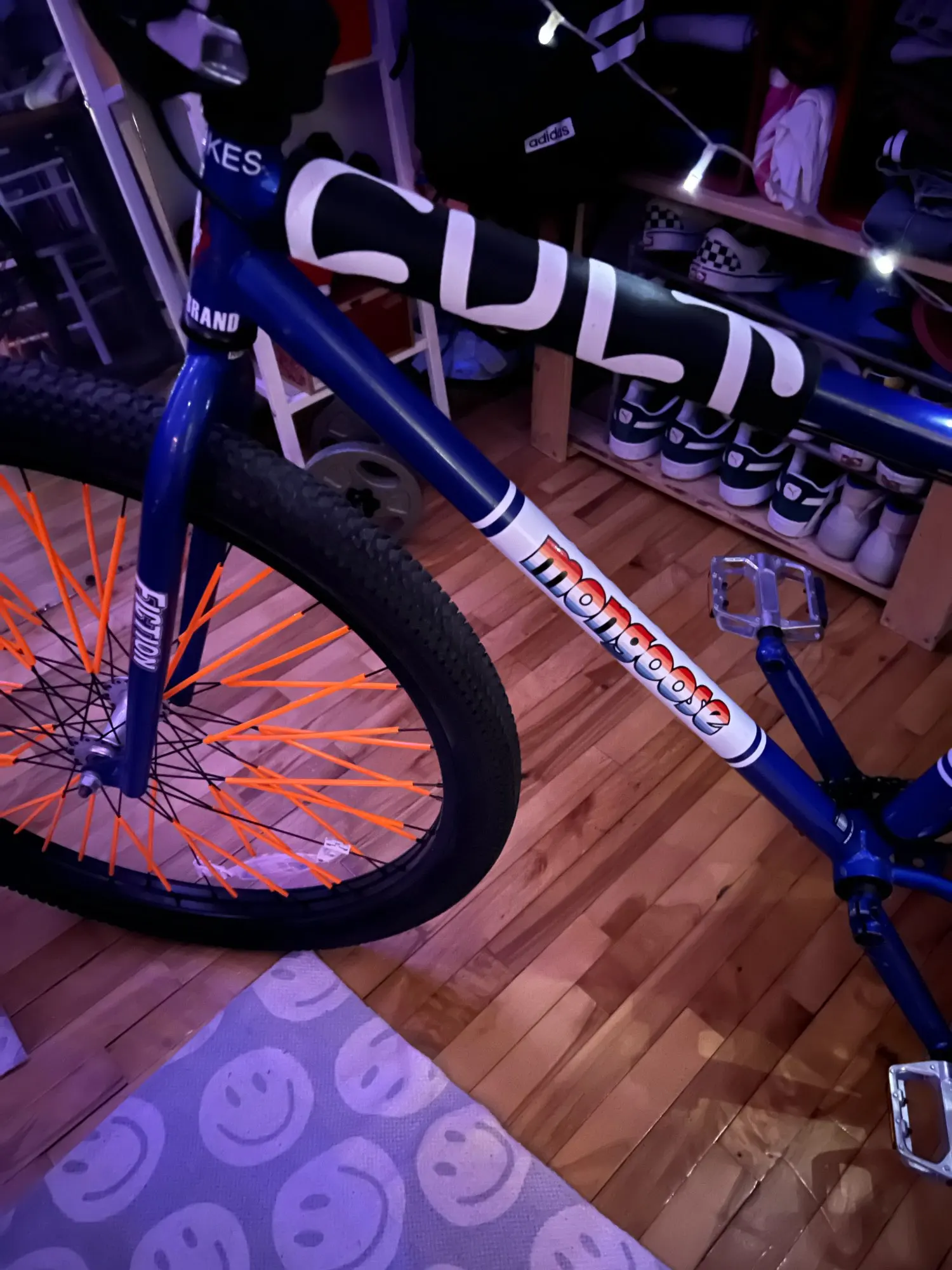 CULT Black White Pad-Set BMX Original Pads - AliExpress