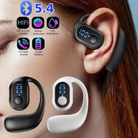 1pc Bluetooth 5.4 Headphones TWS Wireless Ear Hook Earphones HiFi Noise Reduction Headset Sports Earbud for Huawei Xiaomi 1
