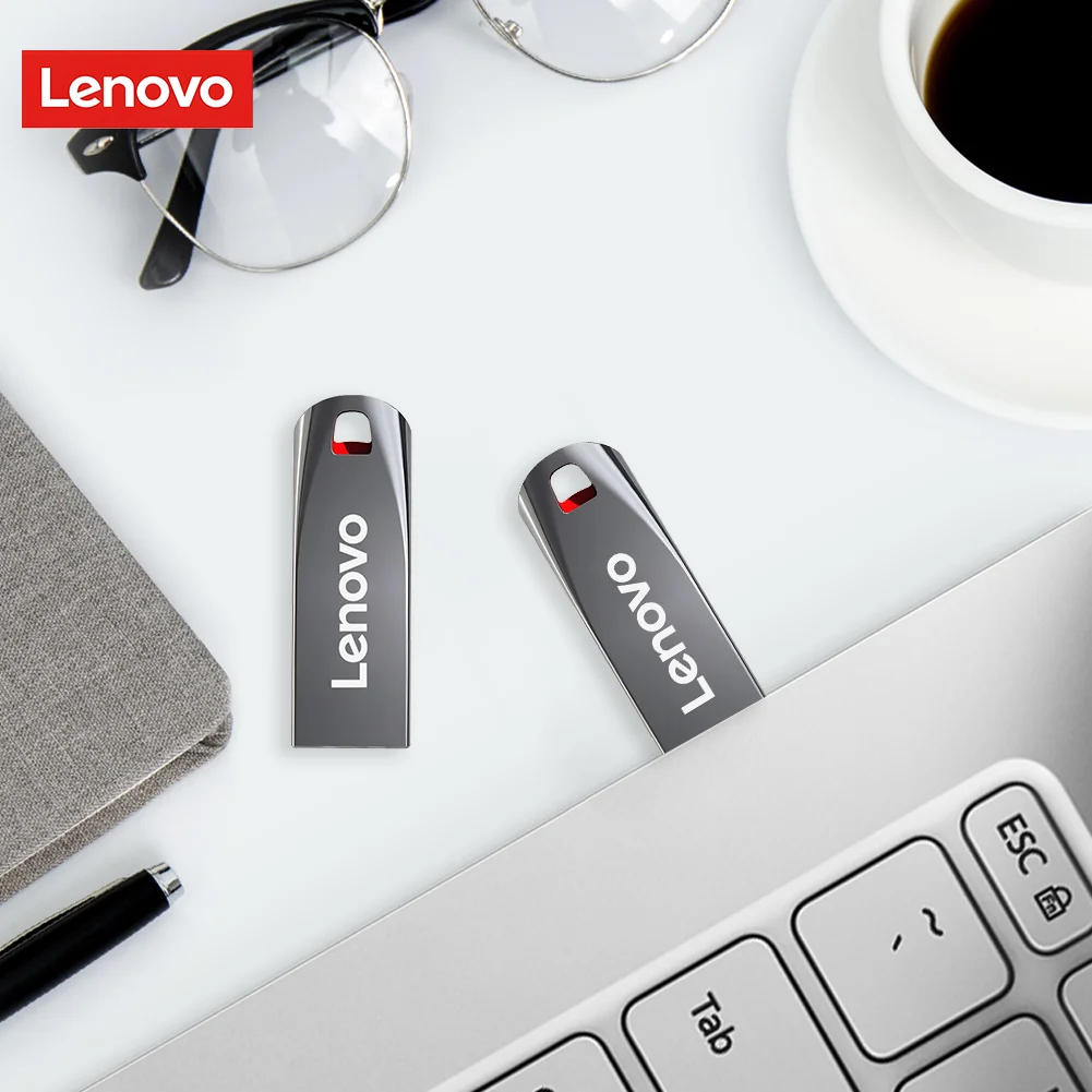 Lenovo USB Flash Drive 512GB 256GB 128GB 64GB Portable Waterproof High Speed OTG Pen