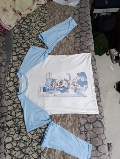 Harajuku Detachable Sleeve T-Shirt - Cutecore photo review