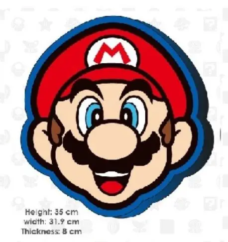 Nintendo Switchスーパーマリオ枕,公式ギフト,公式,3Dクッション