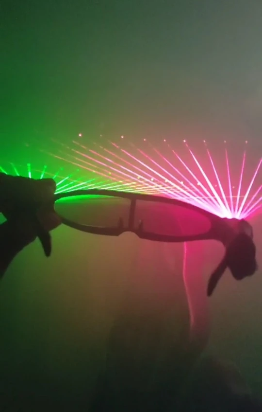 Party Gypsophila Laser Glasses Set-M1
