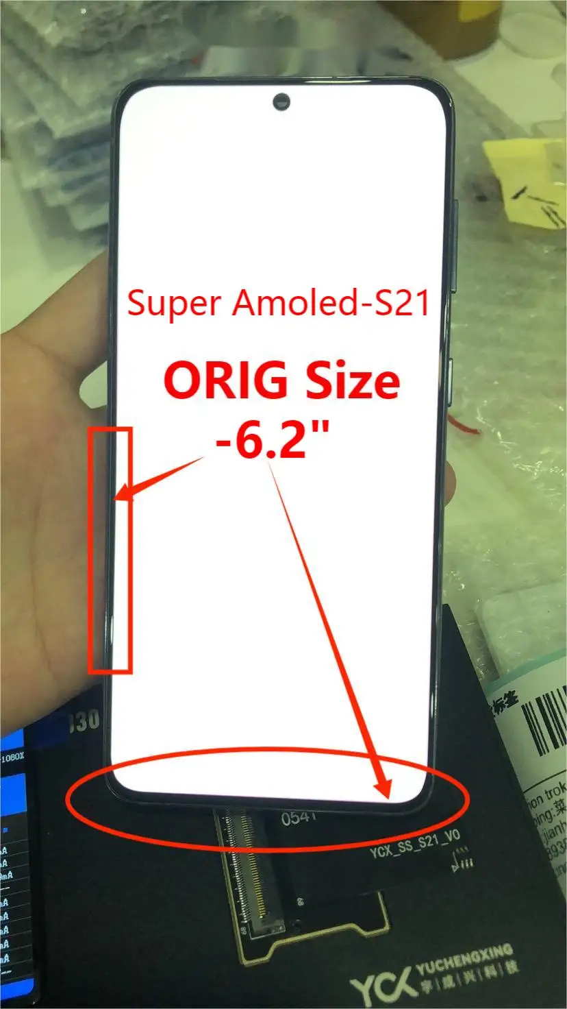 6.2 ġ S21  Ƹ ũ, Ｚ  S21 5G LCD ÷, G991B G991B/DS  ġ ũ ü  