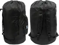 XL heavy-duty laundry backpack with drawstring closure. Ideal for college, travel, or organizing dirty clothes. 2
