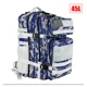 White Blue 45L