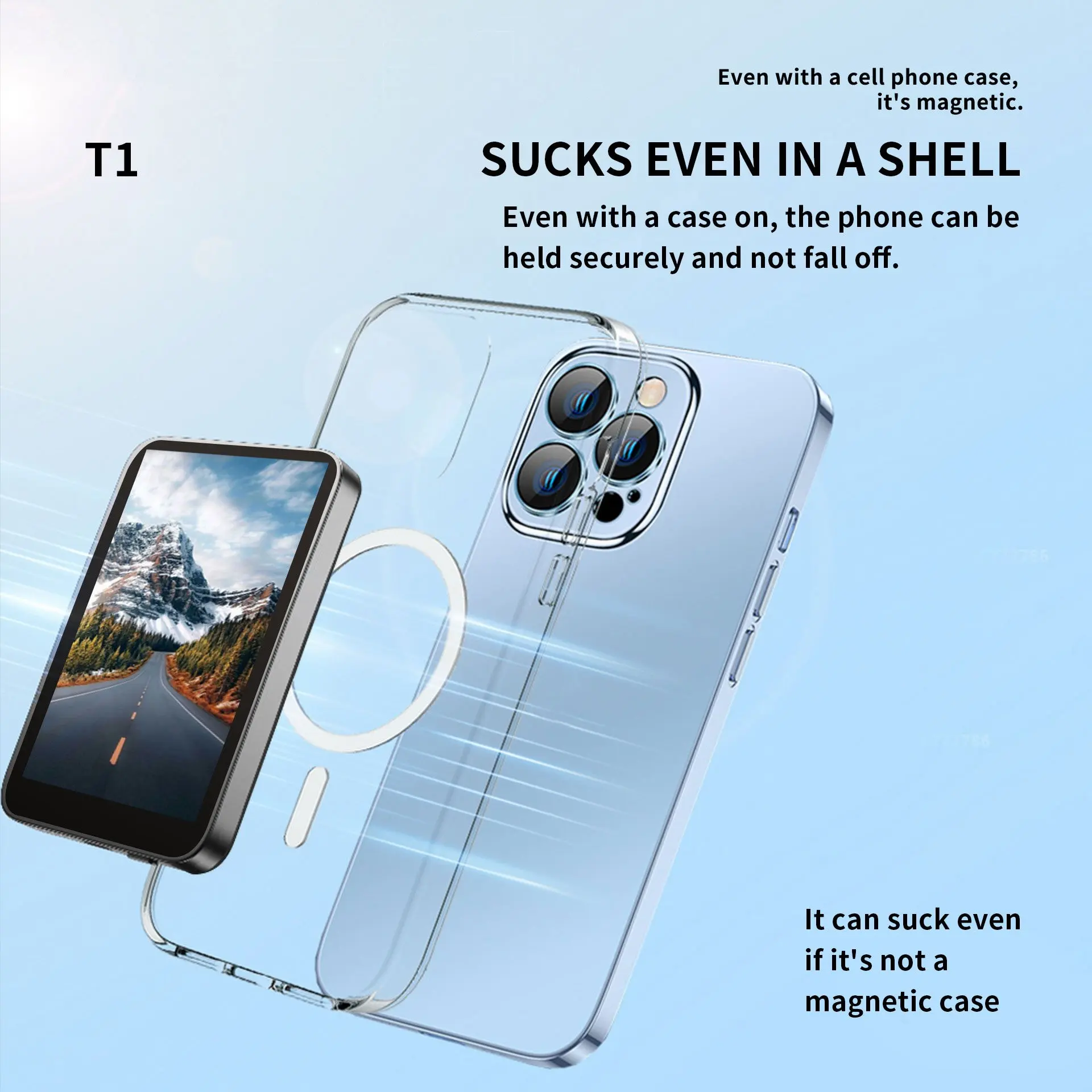 Schermo monitor per smartphone Fotocamera posteriore Schermo monitor selfie magnetico wireless per flusso live Vlog - immagine 4