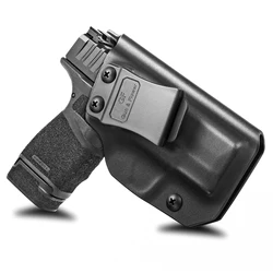 IWB Kydex Holster Fits For Springfield Hellcat Concealment Carry Fast Draw Gun Bags Hunting Pistol Cases Right /Left Gun&Flower