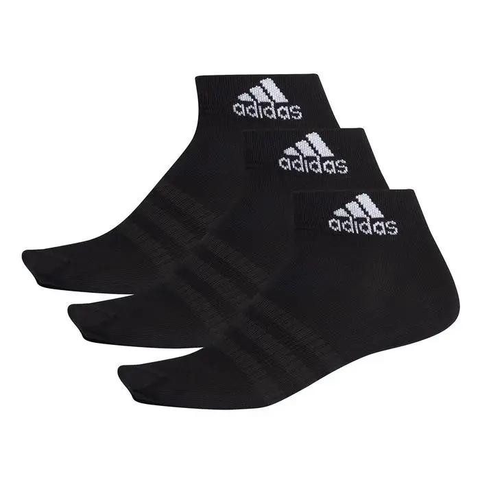 Оригинальные тренировочные чулки adidas Light Ank 3Pp унисекс черные DZ9436  мужские носки | АлиЭкспресс
