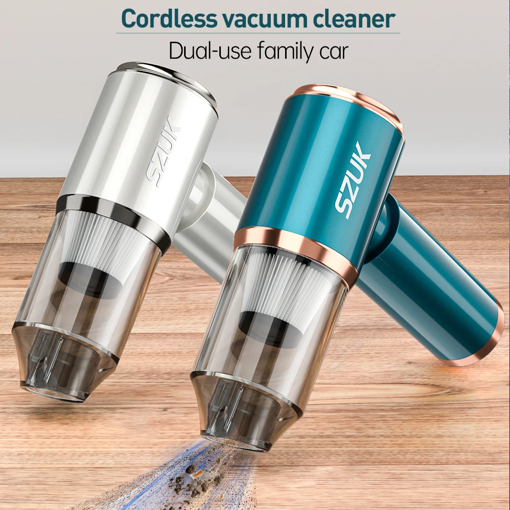 SZUK NEW 8000PA Car Vacuum Cleaner Powerful Portable Wireless Vacuum Cleaner Strong Suction Handheld Mini Vacuum Cleaner for Car 5