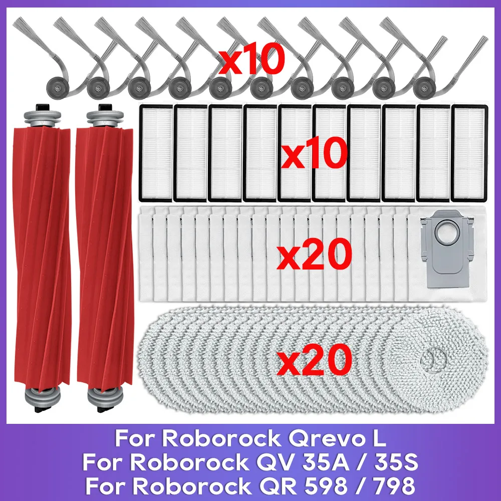 roborock Qrevo Serie Saugroboter it Wischfunktion, 8000Pa