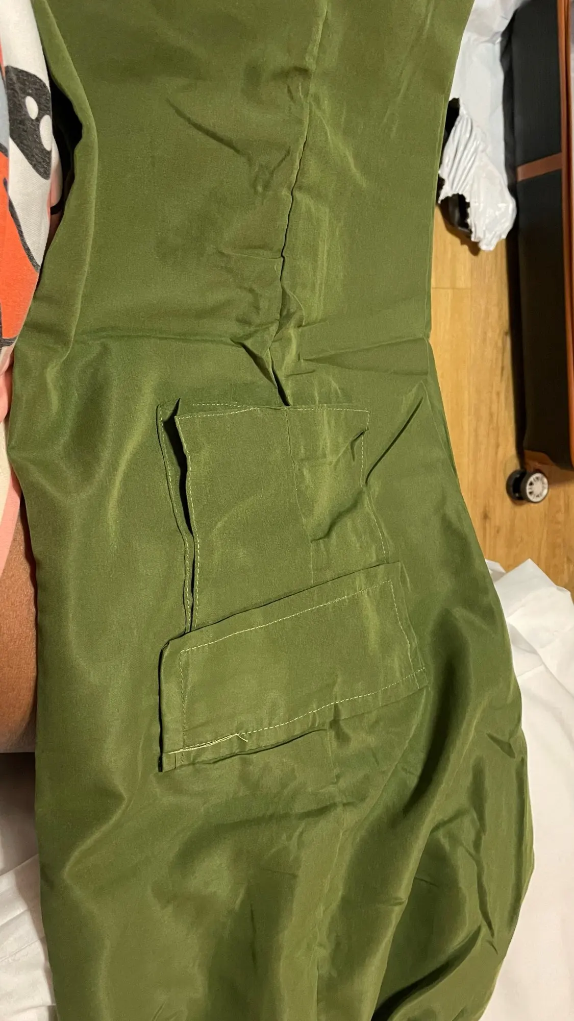 Fashion Women Baggy Joggers Pants Casual Communte Female Chic Straight Cargo Pant Elastic High Waist Elegant Oversized Trousers photo review