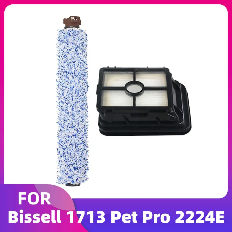 Pet Pro Cordless Vacuum Replacement Motor Filter and Main Brush Roll Bar