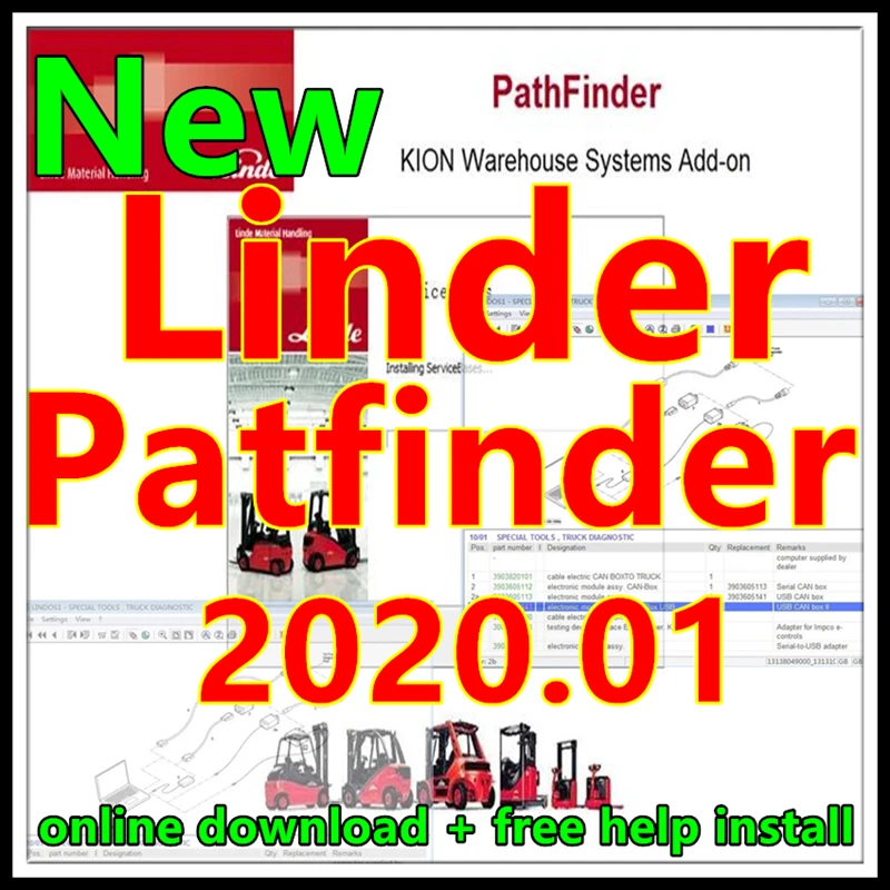 

Newest Linde PathFinder v3.6.2.11 forklift truck Diagnostic software diagnosis program Linde PathFinder 01.2020 help install