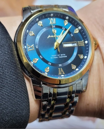 POEDAGAR Luxury Watch for Men photo review