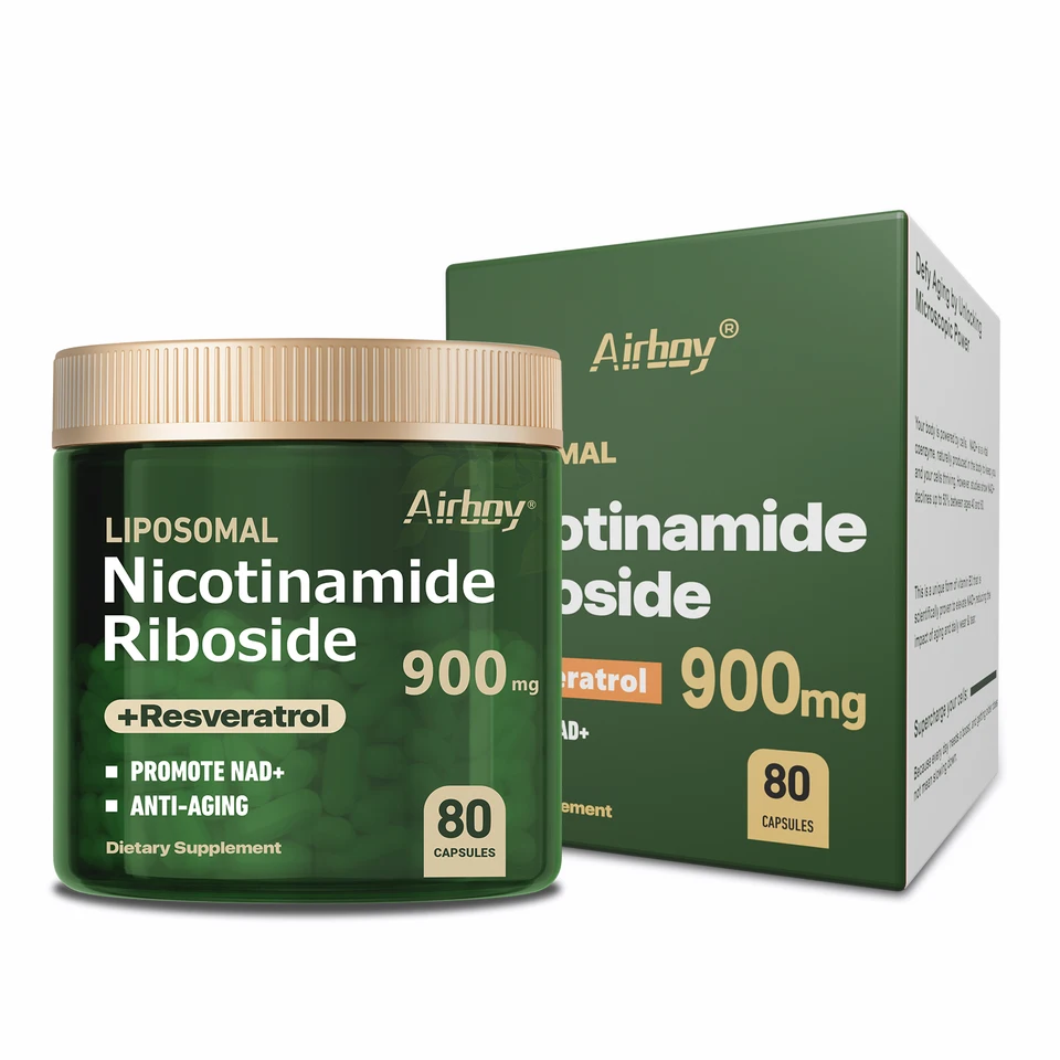 Premium Nicotinamide Riboside NAD Resveratrol Capsules