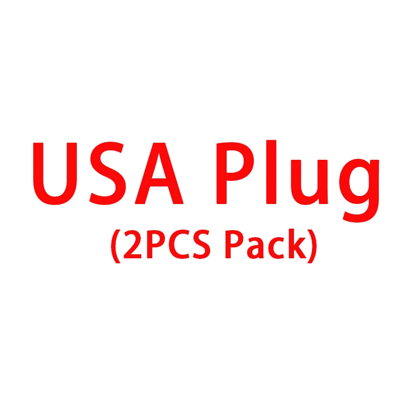 2PCS US Plug