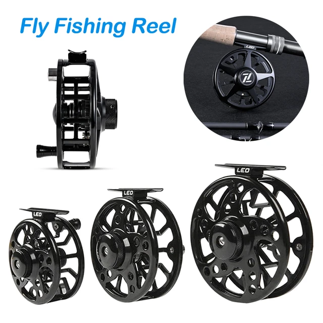 2+1 Ball Bearing Fly Fishing Reel Left Right Interchangeable