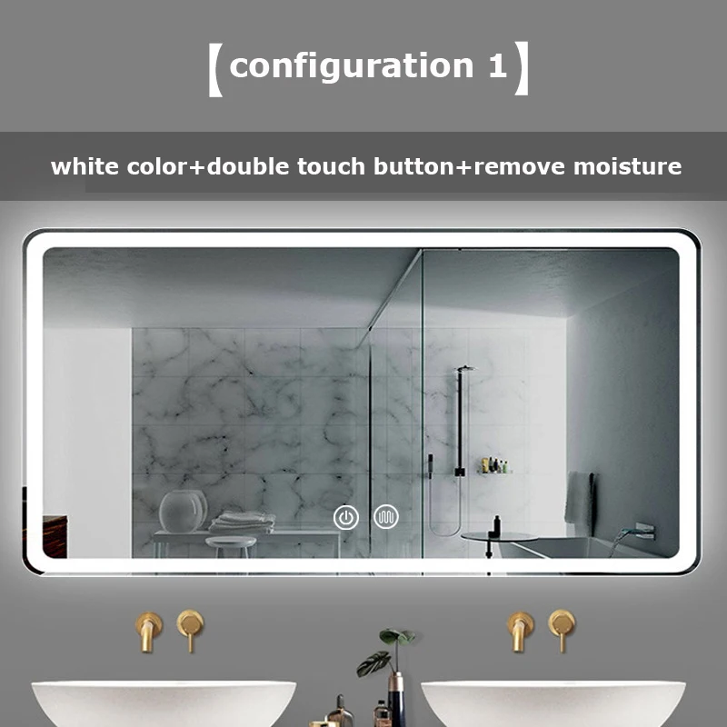 Smart Mirror Remove Mositure Bluetooth Date Indication Modern Life Bathroom Living Room Usage