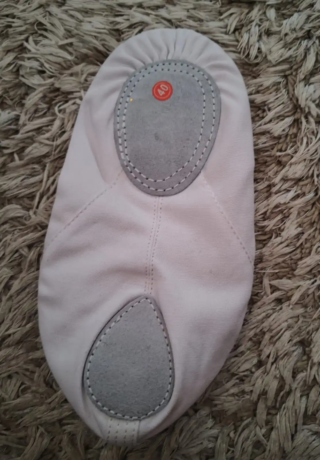 USHINE professional quality Children dance slippers canvas soft Sole belly yoga gym ballet shoes girls woman man ballerina