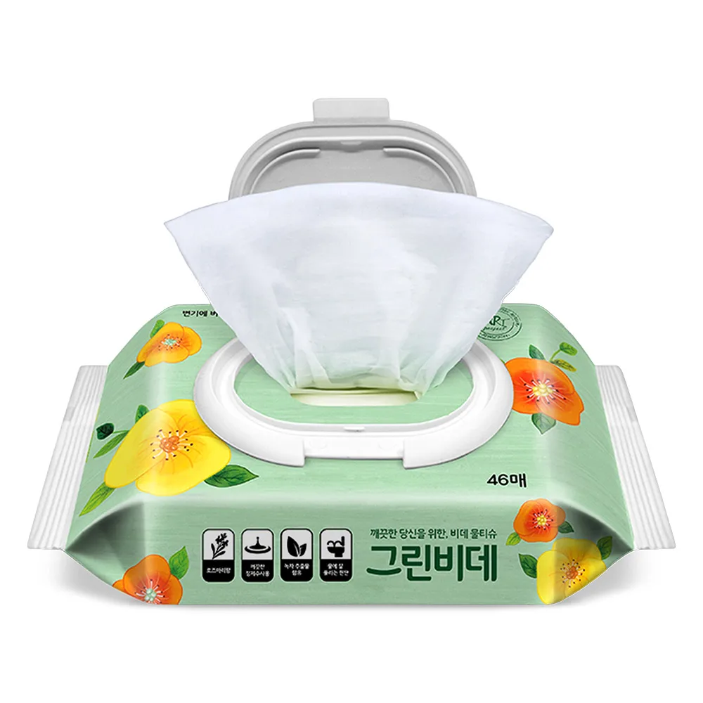 프랑프랑 플라스틱0% 화이트 비데 화장실용 (무향) 80매입 10팩 