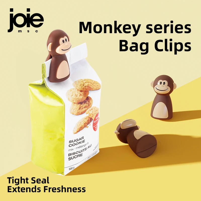 Joie Monkey Series Banana hanger Banana Holder Bowl  Fruit Basket BPA Free Fruit Bowl Plate Kitchen Storage Rack Organizer — view 4
