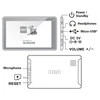 RCT6773 Android 5.0 Tablet 7 Inch Quad Core 1GB RAM+8GROM RK30sdk WIFI Bluetooth Compatible 1024 x 600 IPS 3000mAh 3