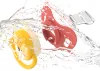 Miyocar Lovely Lion Baby Detachable Pacifiers Bring Replacement Teats Includes 3 Different Size Silicone Teat for Boy and Girl 5