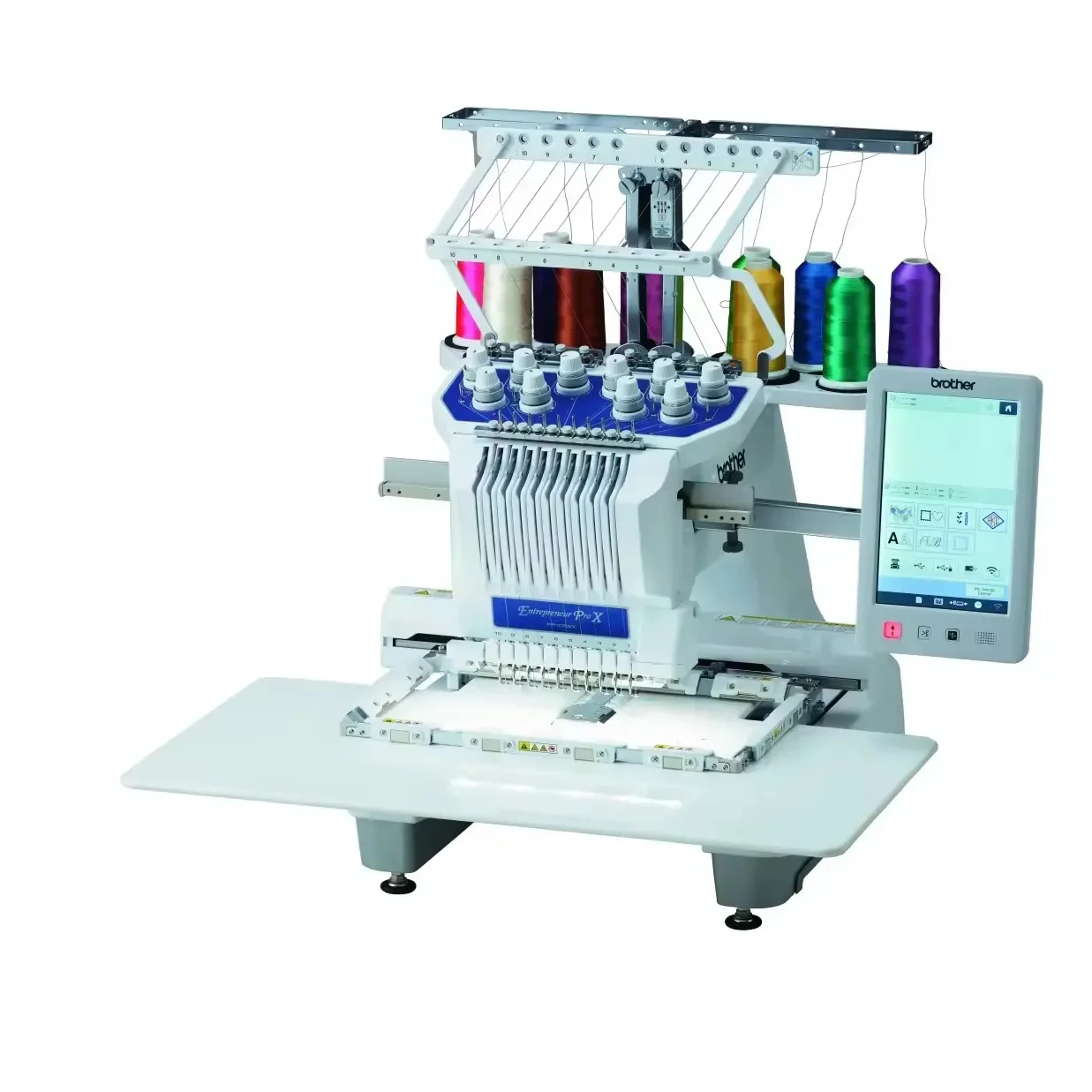 New Authentic PR1055X 10 Needle Embroidery Machine OL