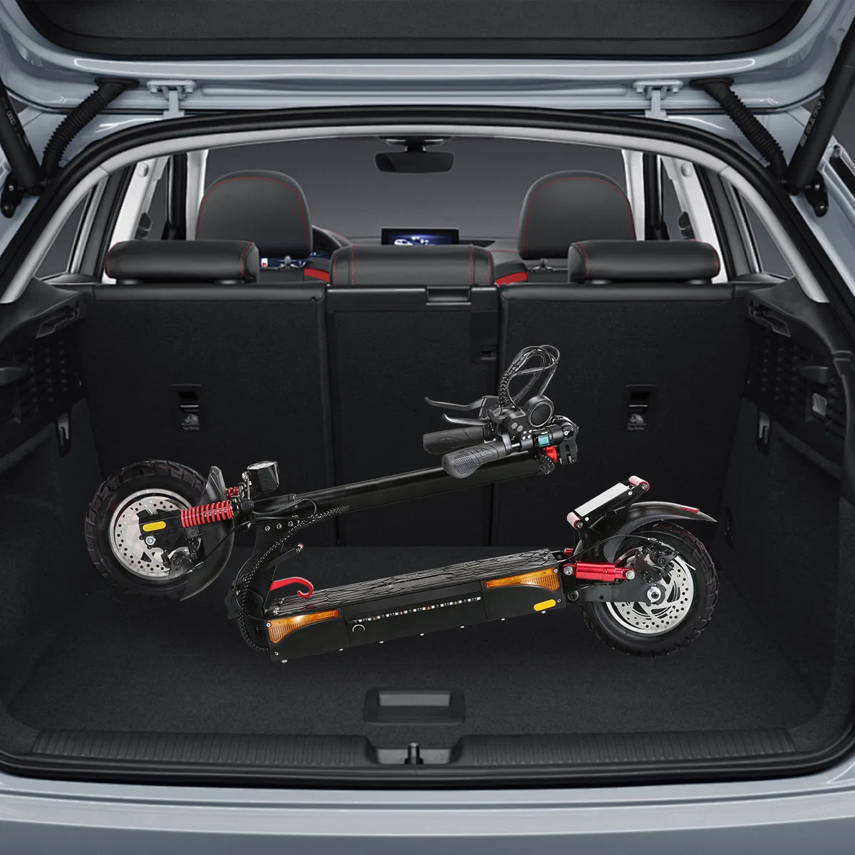 Electric Scooter Powerful 800w Motor 28Mph 48V 15Ah Electric Skateboard 22-28miles Long Range Foldable 2 Wheel Scooter US Stock