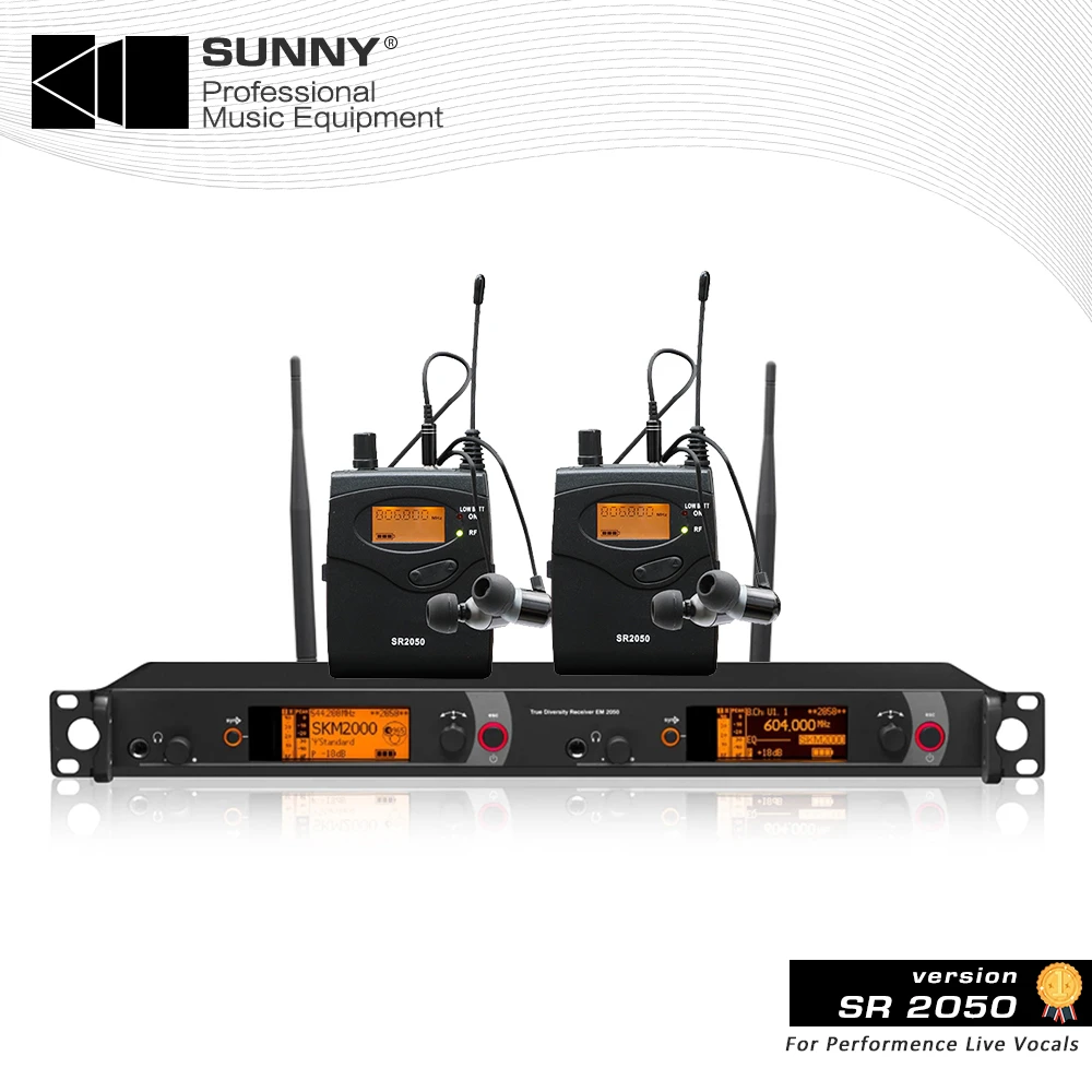 Top Quality IEM2050 2 Channel In Ear Monitor Wireless System