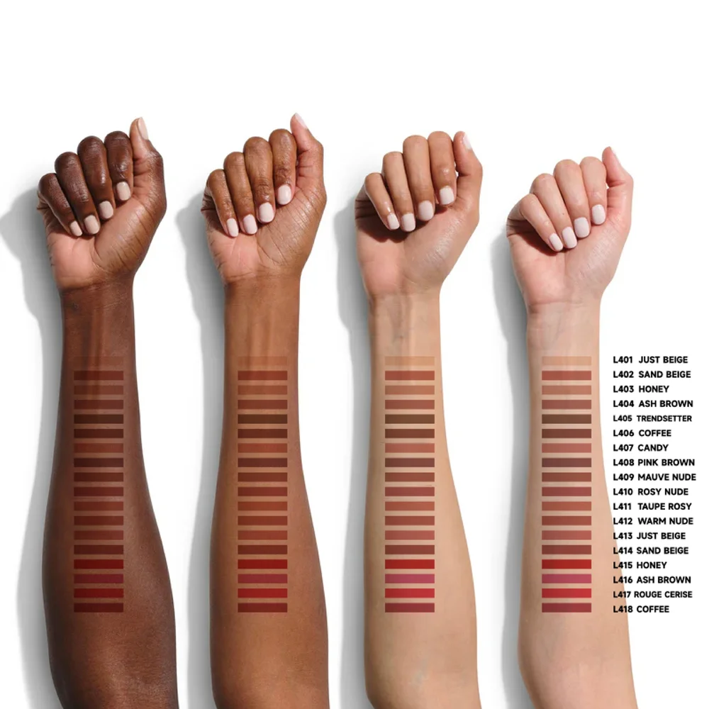6pcs Velvet Matte Lip Liner Pencil Set - Water-resistant, Ultra-Fine, Long-Lasting, Smooth for All Skin Tones, Brown Mixed Color 2