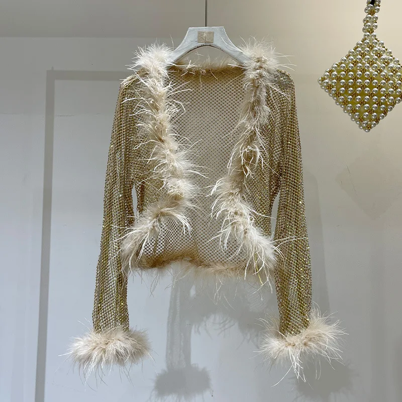 【deres】feather spring coat AA132 - Susan's Jacket - The Jacket Heroes / Sussan