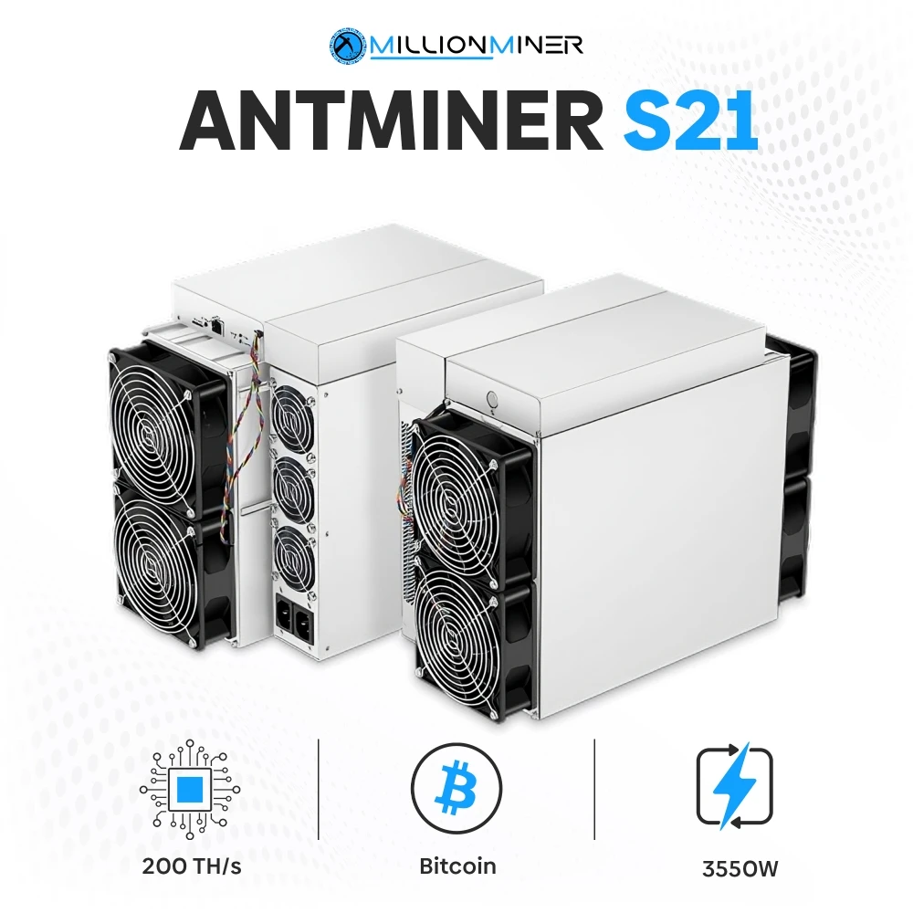 

Купите 2 и получите 1 бесплатно Bitmain Antminer S21 (200Th)L