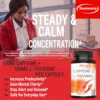 2217-c5c080.jpg Caffeine & L-Theanine Capsules - Enhances Energy Levels, Focus and Concentration - 120 Capsules