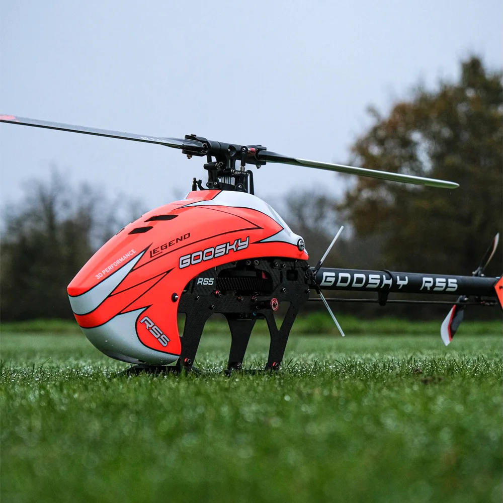 Goosky RS5 Rc Helicopter Legend 6CH 3D Flybarless Direct Drive Brushless Motor 550 Class RC Helicopter Kit Version No Electronic 4